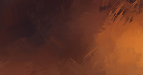 Abstract background of colorful brush strokes. Brushed vibrant wallpaper. Painted artistic creation. Unique and creative illustration.