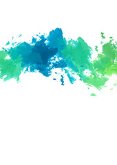 Obraz premium Brushed Painted Abstract Background. Brush stroked painting. Artistic vibrant and colorful wallpaper..