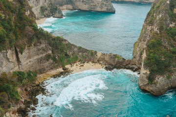 Fototapeta premium view of the sea