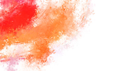 Brushed Painted Abstract Background. Brush stroked painting. Strokes of paint. 2D Illustration.