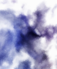 Watercolor painted background. Abstract Illustration wallpaper. Brush stroked painting. 2D Illustration.