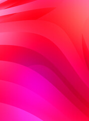 Abstract background with colorful gradient. Vibrant graphic wallpaper with stripes design. Fluid 2D illustration of modern movement.