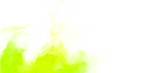 Abstract colorful watercolor on white background. Digital art painting.