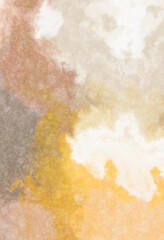 Watercolor painted background. Abstract Illustration wallpaper. Brush stroked painting. 2D Illustration.