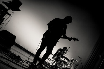 silhouette of a person