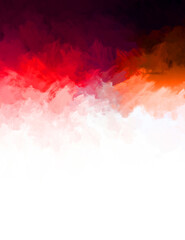 Brushed Painted Abstract Background. Brush stroked painting. Artistic vibrant and colorful wallpaper.