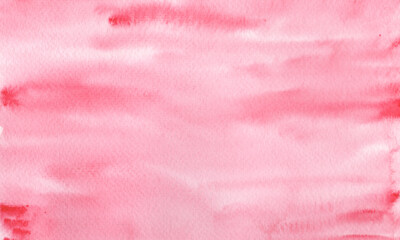 Hand-painted watercolor pink background with paper texture