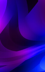 Abstract background with colorful gradient. Vibrant graphic wallpaper with stripes design. Fluid 2D illustration of modern movement.