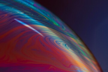 abstract background with rainbow