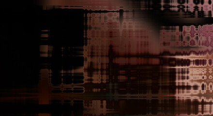 Abstract background. Geometrical elements on aged grunge texture. Graphic illustration with different color patterns.