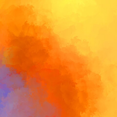 Creative abstract painting. Background with artistic brush strokes. Colorful and vibrant illustration. Painted art.