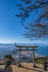 高屋神社 - 天空の鳥居
