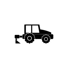 farm equipment icon set vector sign symbol