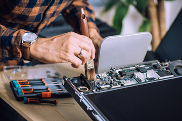 dust inside the computer