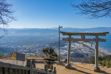 高屋神社 - 天空の鳥居