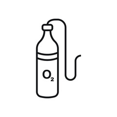 Oxygen tank icon design. vector illustration