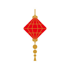 chinese lantern icon set vector sign symbol
