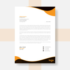 Letterhead corporate business professional invitation template design