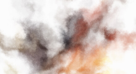 Watercolor painted background. Abstract Illustration wallpaper. Brush stroked painting. 2D Illustration.