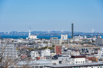 丸亀城からの眺望