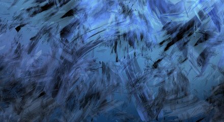 Modern art. Brushed Painted Abstract Background. Brush stroked painting. Strokes of paint. 2D Illustration.´