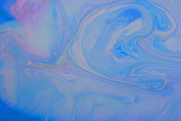Fototapeta premium Mixture of acrylic paints. Abstract painting background, Inkscape concept 