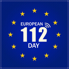 European 112 Day. Its emergency call.