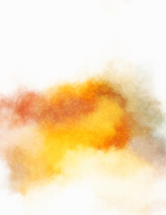 Watercolor painted background. Abstract Illustration wallpaper. Brush stroked painting. 2D Illustration.