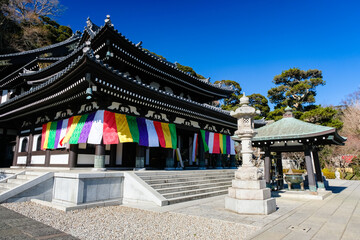 Obraz premium 神奈川県鎌倉市 長谷寺 観音堂