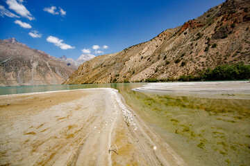 Beautiful landscape of the Fann Mountains,Tajikistan
