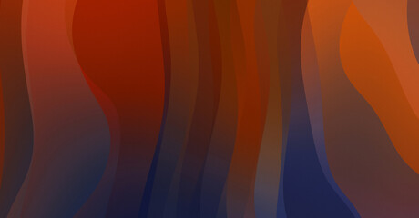 Abstract background. Colorful wavy design wallpaper. Creative graphic 2d illustration. Trendy fluid cover with dynamic shapes flow.