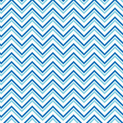 Chevron pattern with middle blue color for texture, printing,  floor and wall tiles