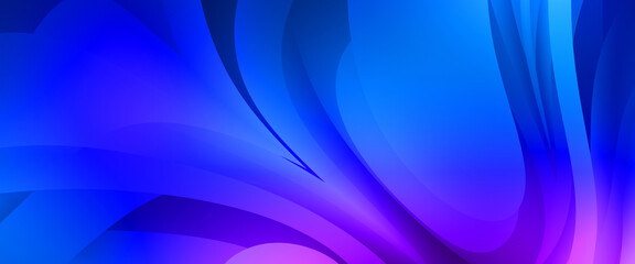 Abstract background with colorful gradient. Vibrant graphic wallpaper with stripes design. Fluid 2D illustration of modern movement.