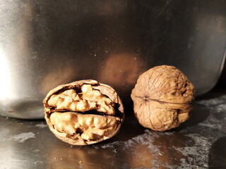 walnuts and nutcracker