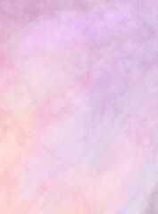 Modern painting of soothing brush strokes resembling alcohol inks. Watercolor abstract painting with pastel colors for poster, wall art, banner, card, book cover or packaging.