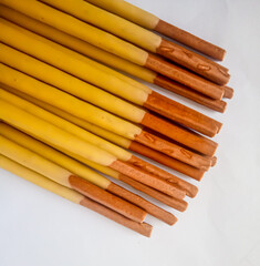 Long stick snack, freshly unpacked and ready to eat with family