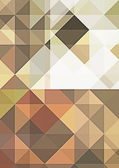 Overlapping design with triangles background. Abstract geometric wallpaper. Geometrical colorful triangular shapes.
