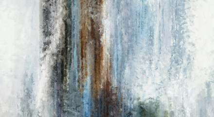 Modern art. Colorful contemporary artwork. Color strokes of paint. Brushstrokes on abstract background. Brush painting. Unique wall art.