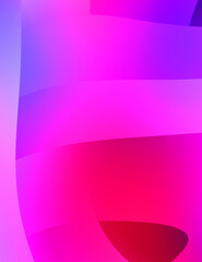 Abstract background with colorful gradient. Vibrant graphic wallpaper with stripes design. Fluid 2D illustration of modern movement.