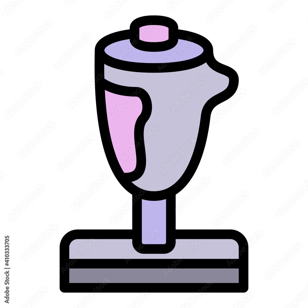 Poster workspace joystick icon. outline workspace joystick vector icon for web design isolated on white bac