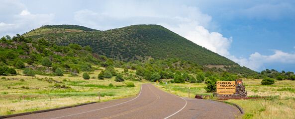 Capulin Volcano National Monument in New Mexico, USA