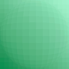 green abstract background with checkered sphere