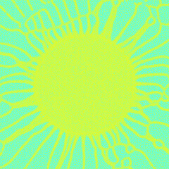 Solar or starlight emission. Backdrop with explosion. Design for banner, flyer, poster, cover or brochure. 3d vector illustration.