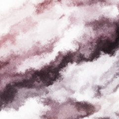 Watercolor painted background. Abstract Illustration wallpaper. Brush stroked painting. 2D Illustration.