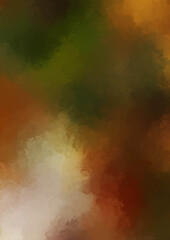 Fototapeta premium Brushed Painted Abstract Background. Brush stroked painting. Artistic vibrant and colorful wallpaper..