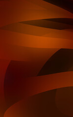 Abstract background with colorful gradient. Vibrant graphic wallpaper with stripes design. Fluid 2D illustration of modern movement.