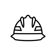 firefighting helmet icon vector illustration design