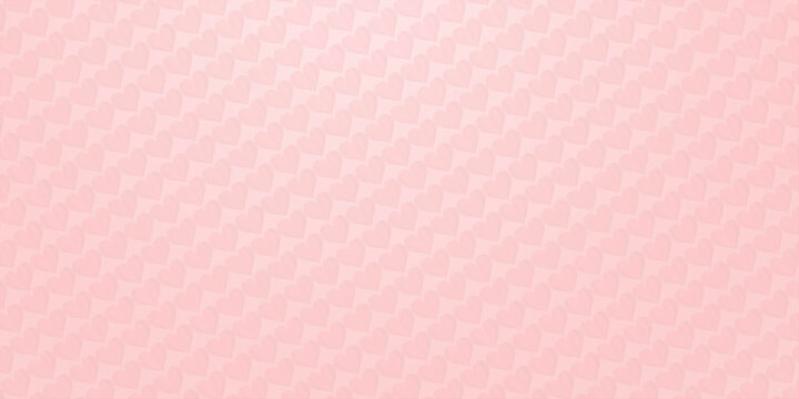 pink seamless pattern with heart valentine's day concept background design