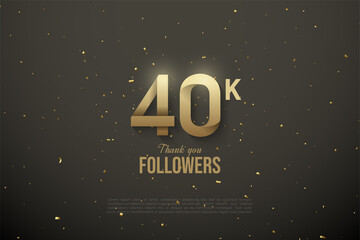30k followers with patterned figure illustration.