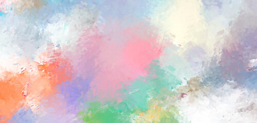 Brushed Painted Abstract Background. Brush stroked painting. Strokes of paint. 2D Illustration.